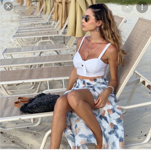 Cupshe Pineapple Skirt - Picture 3 of 3